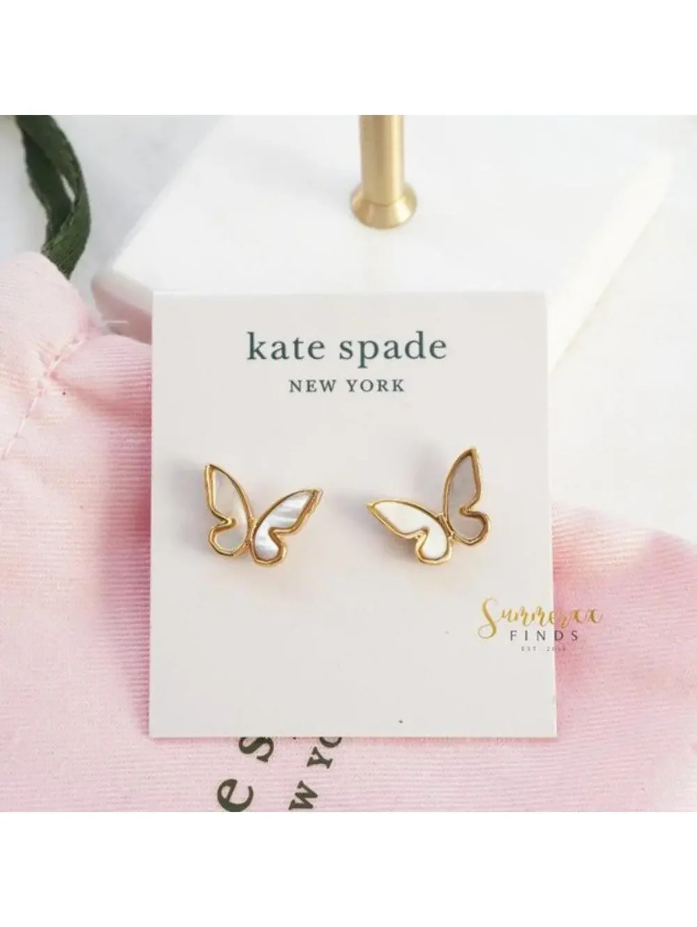 Kate Spade All A Flutter Butterfly Earrings